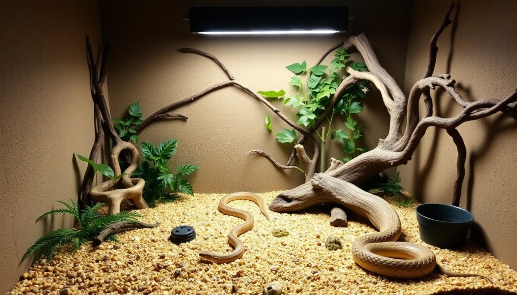 corn snake enclosure