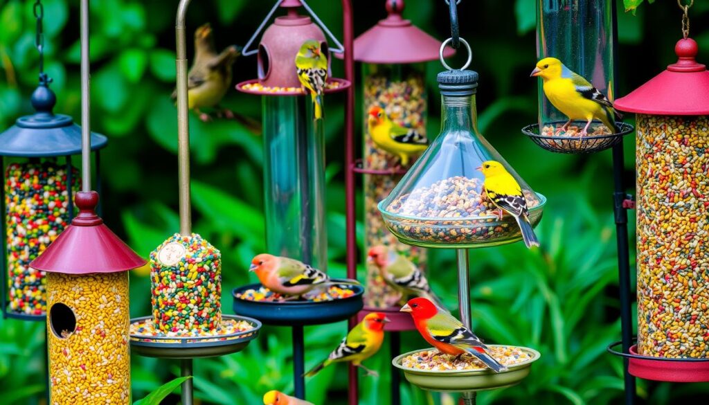 finch bird feeders