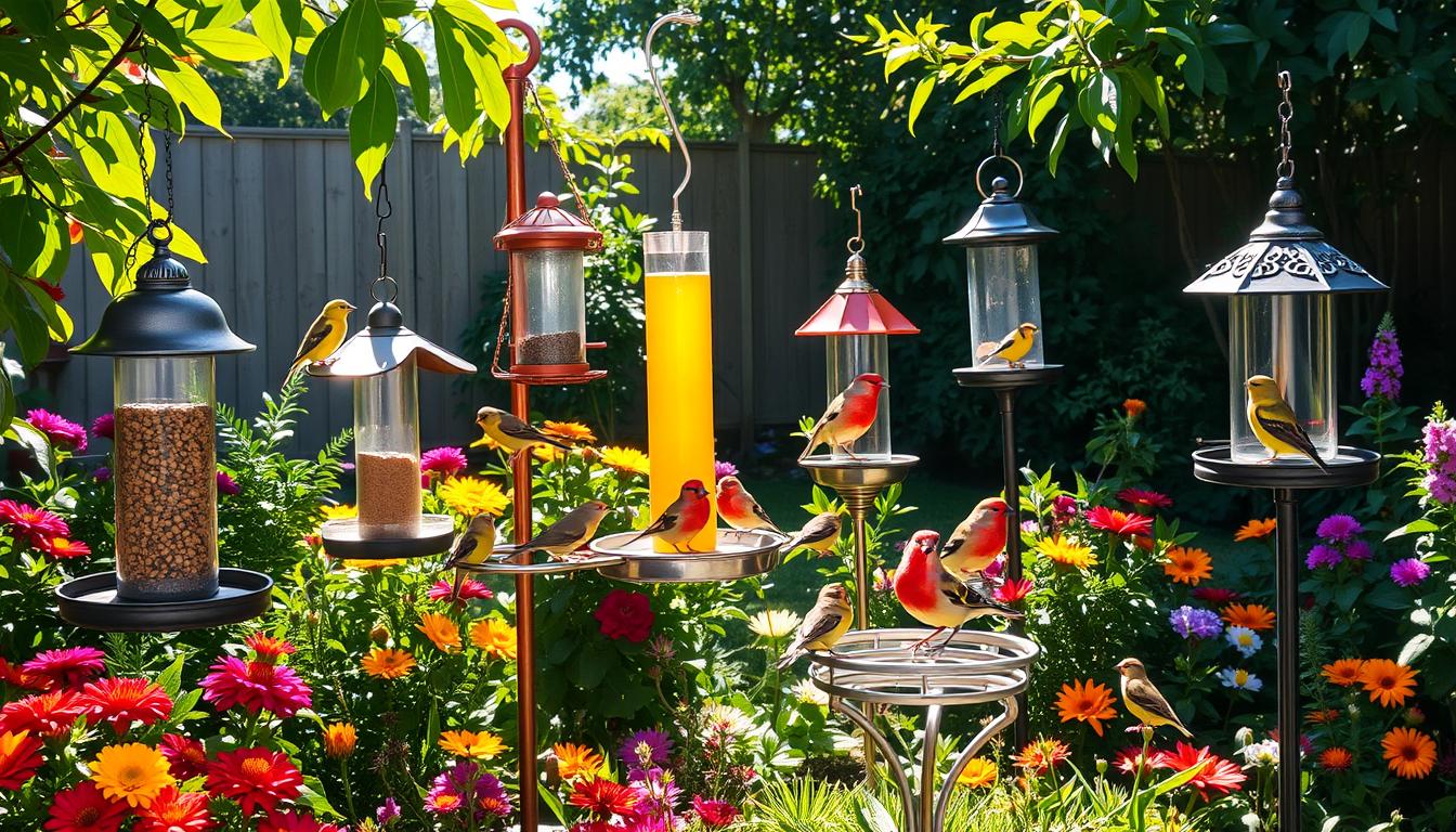 finch bird feeders