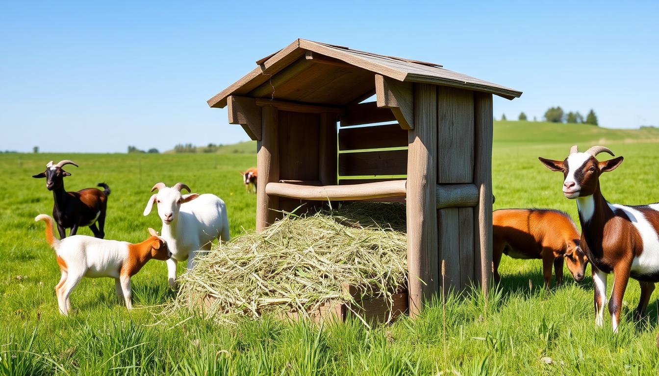 goat hay feeder