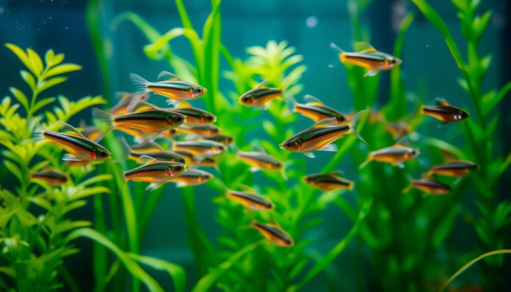 high fin tetra behavior