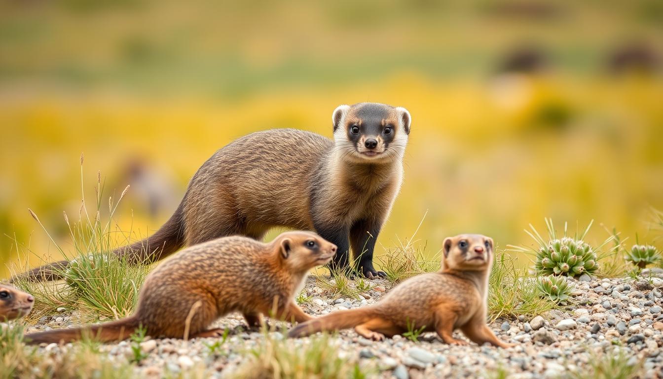 is a black footed ferret producer consumer or decomposer