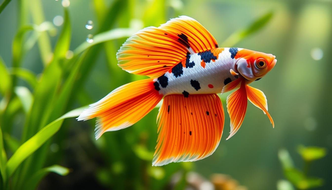 koi betta fish