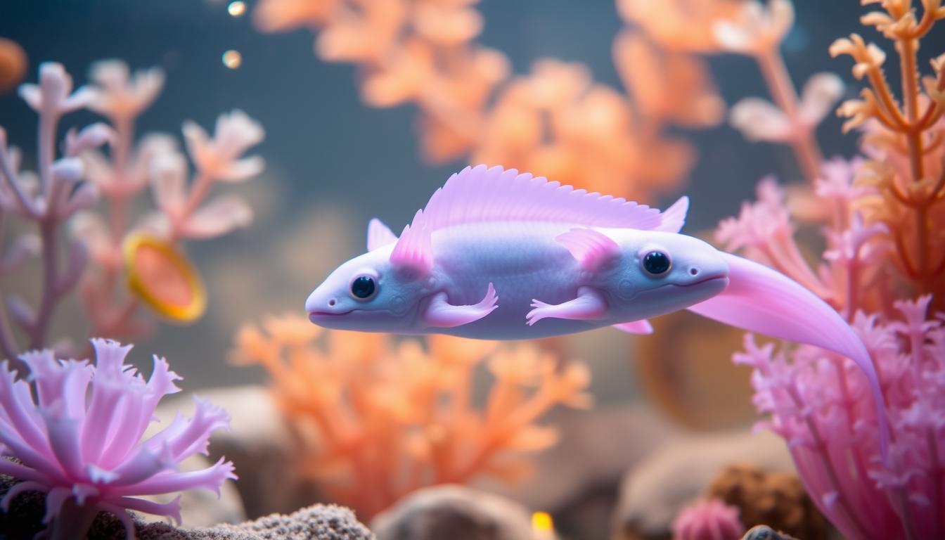 lavender axolotl