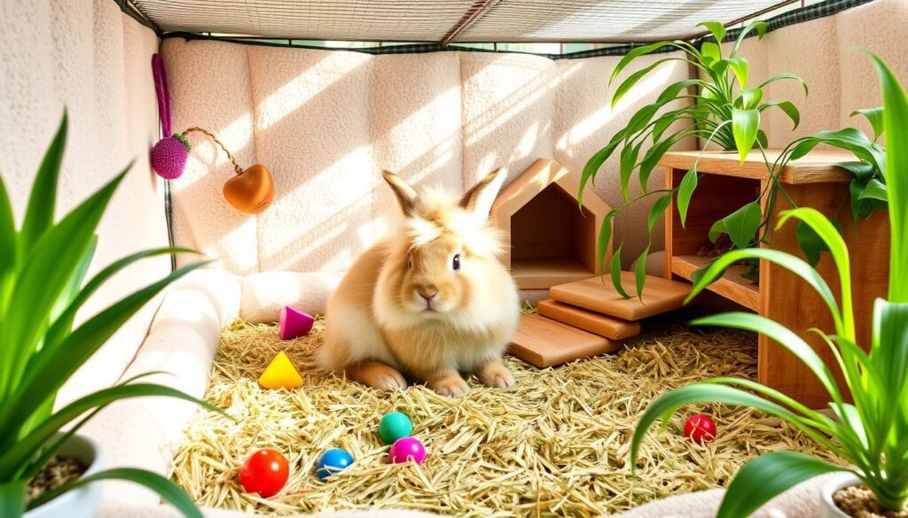 lionhead bunny habitat