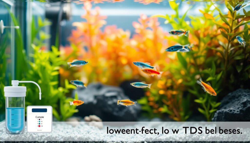 lowering TDS levels in aquariums