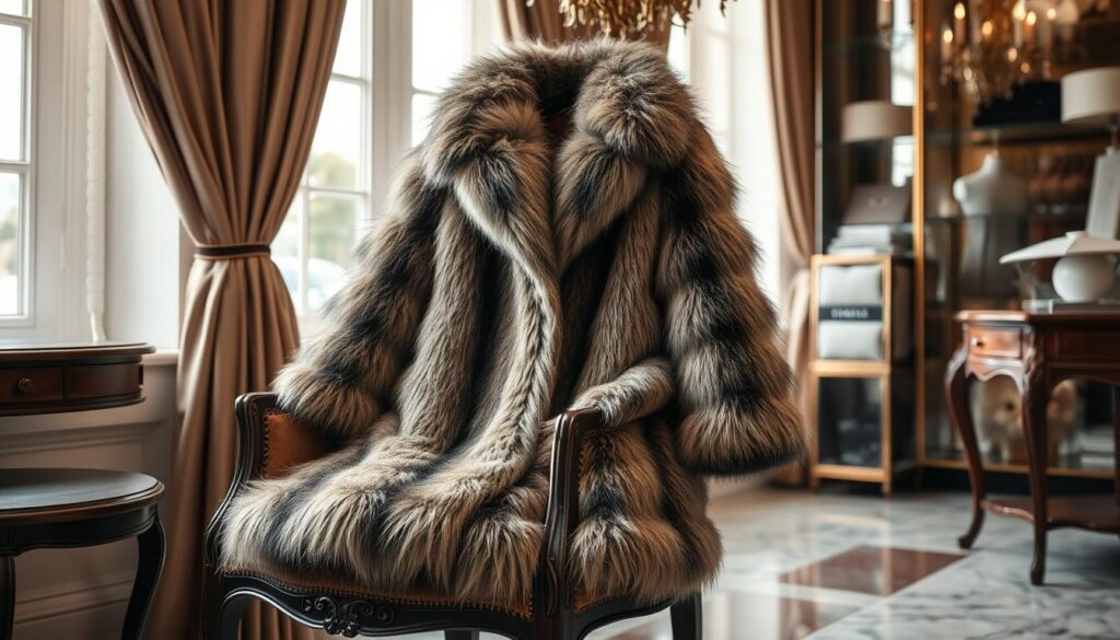 luxury chinchilla fur coats