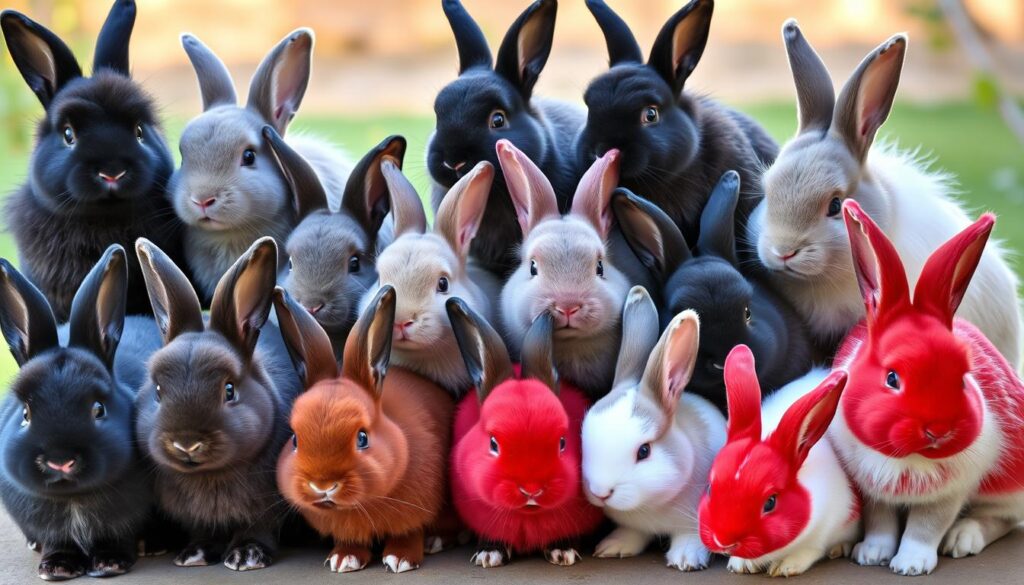 mini rex rabbit breed standard colors