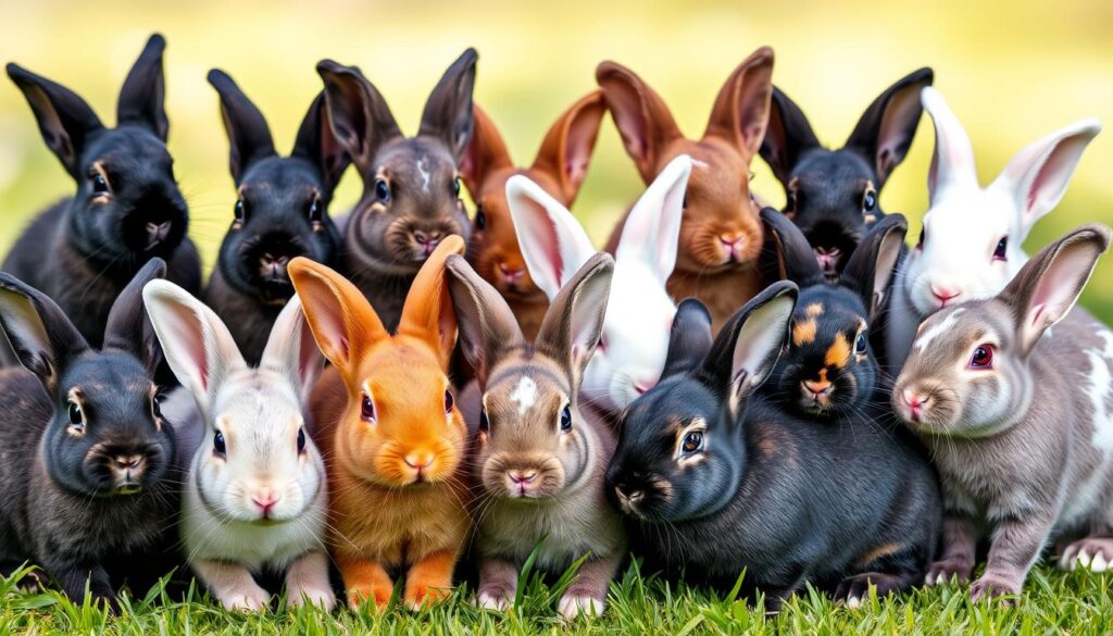 mini rex rabbit colors