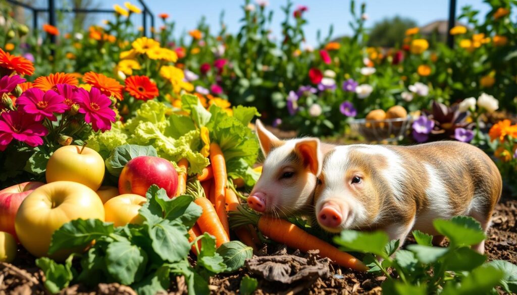 miniature pig nutrition