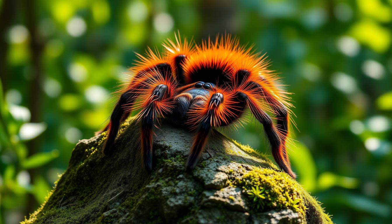 orange baboon tarantula