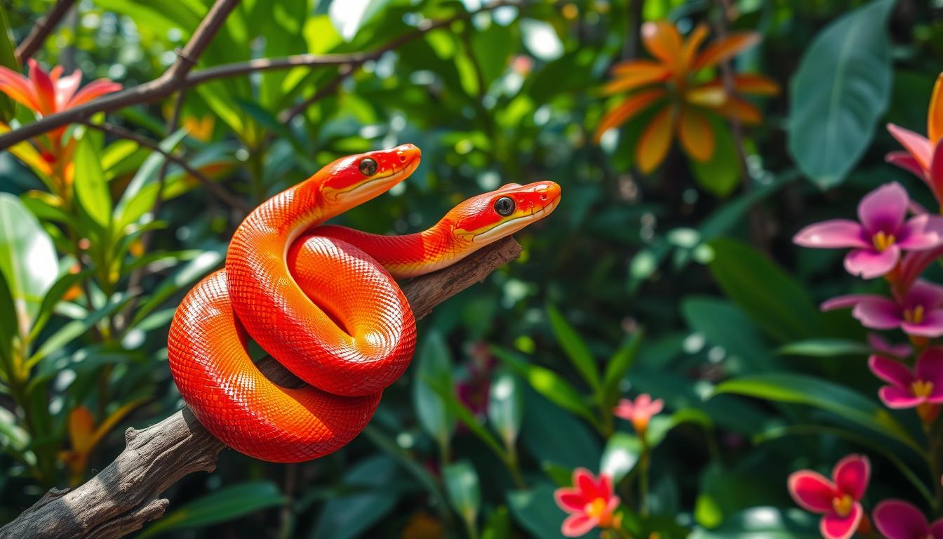 red racer snake