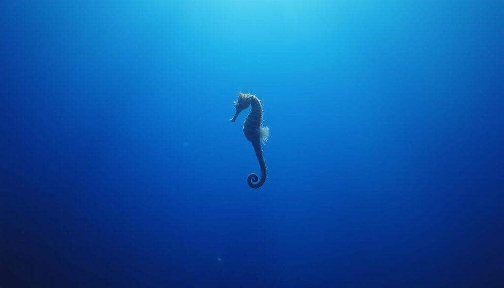 seahorse solitary nature