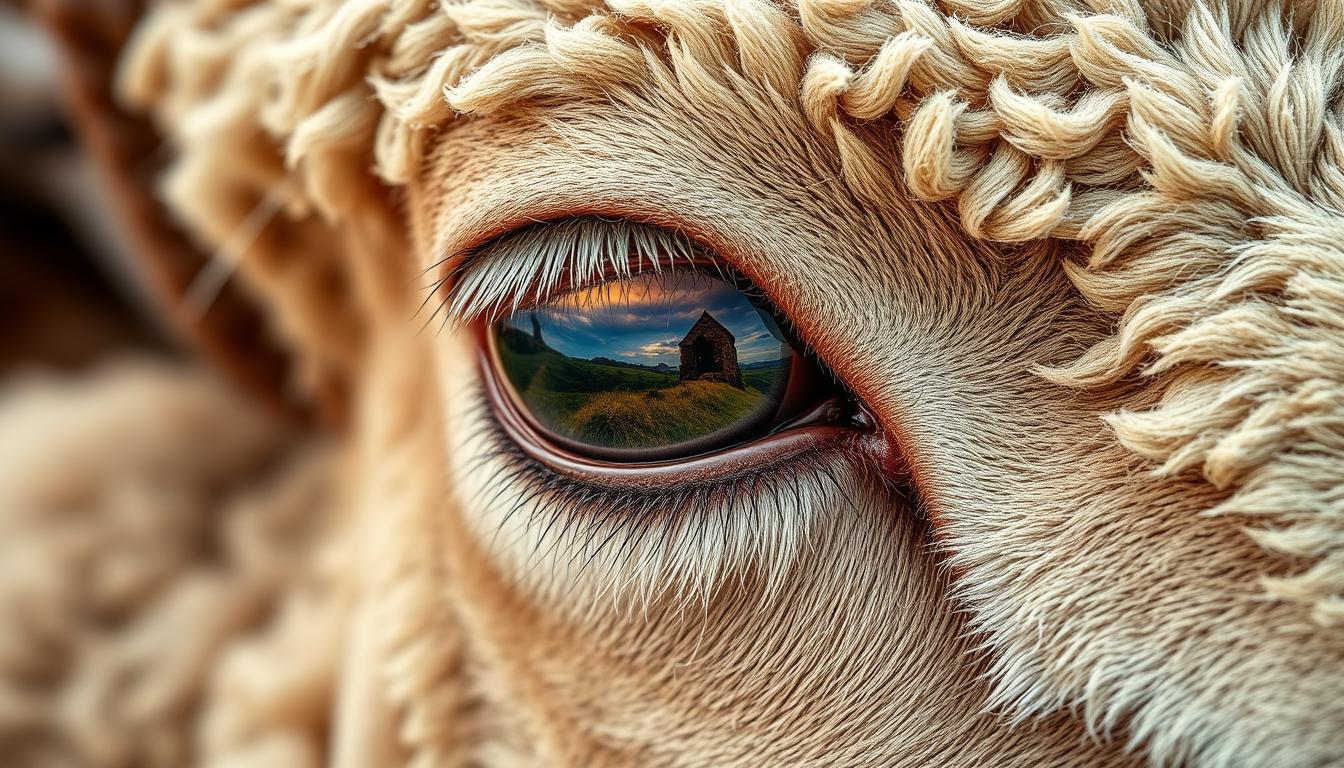 sheep eyeball