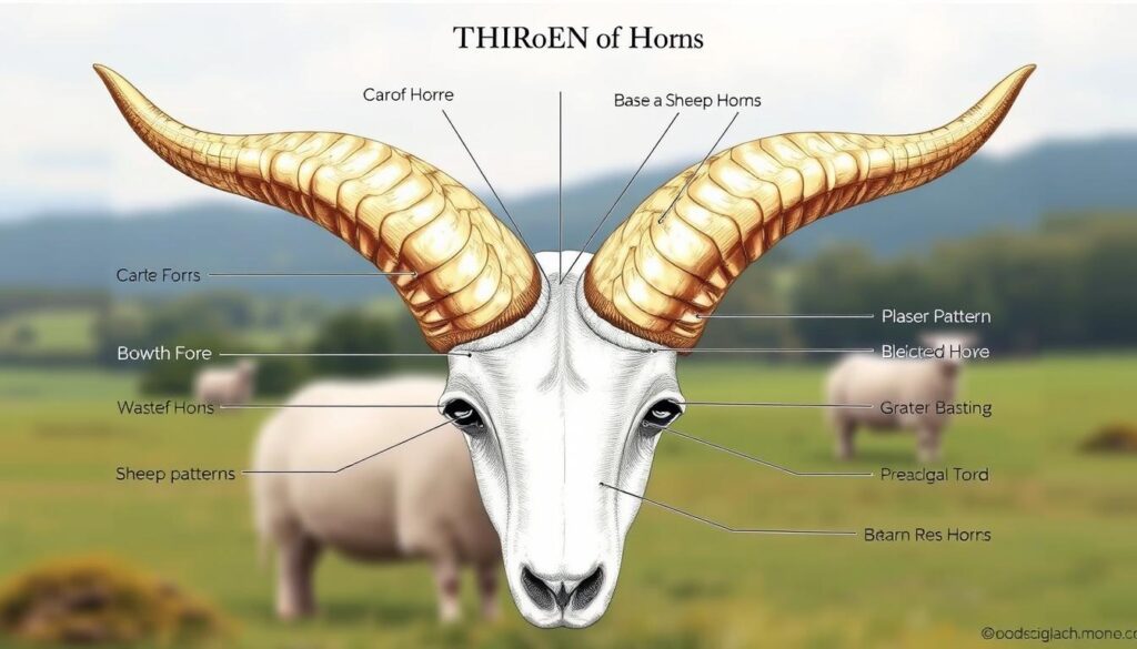 sheep horn anatomy