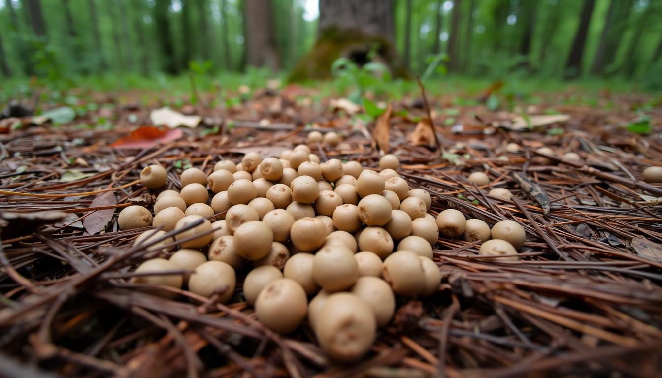 what does deer poop look like